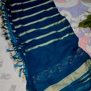 Best Saare With Stich Blouse