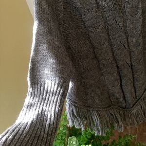 Grey knitted Sweater