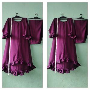 Palazo suit Purple 220₹ Only