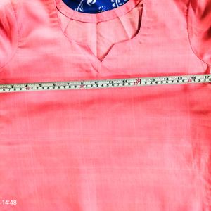 Top Quality Pink Kurti Set🩷