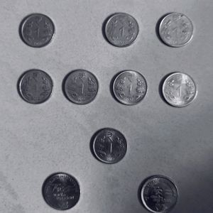 One Rupee Coin Year Series!!!