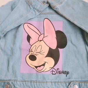 Zara Minnie Denim Jacket