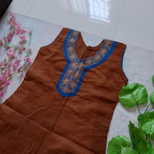 Anarkali Kurti Plazo Set