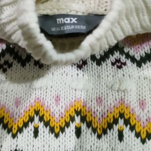 WOOLEN MAX BRAND SWEATER