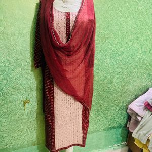 2 Pece Kurta Dupatta