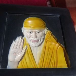 3d Effect Sai Baba Picture