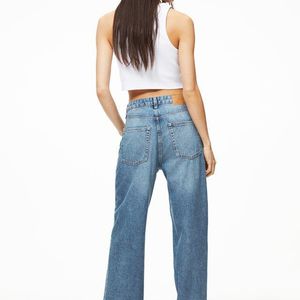 H&M Straight Fit Denim .