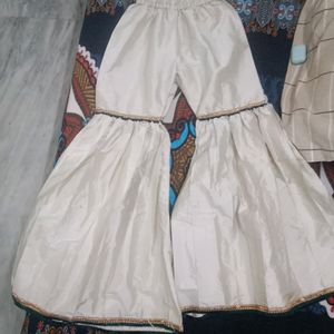 Sharara with suit ka kapda