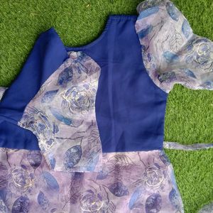 Organza + Georgette Kurti