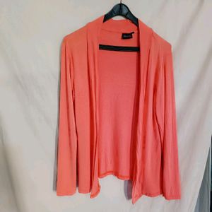 coral colour shrug