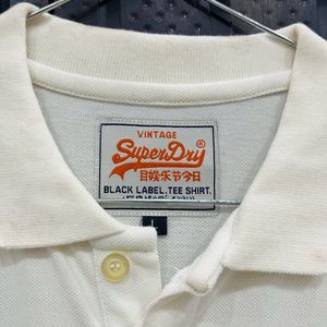 New White Super dry Tshirt