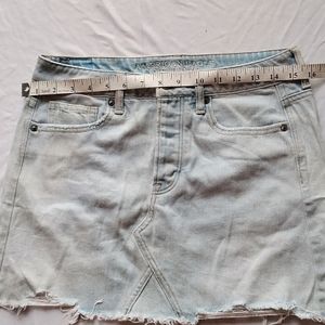 Denim Mini Short Skirt