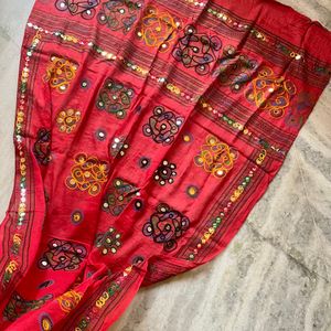 Thread Pattern Work Dupatta