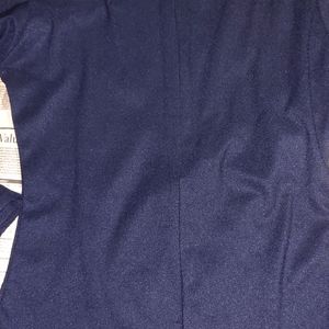 Royal Blue Top. Lightly Used. No Flaws. Bought It From Vishal Mega Mart. Good Quality Fabric