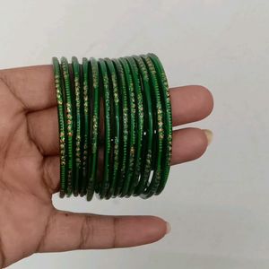 Green Red Black Bangle