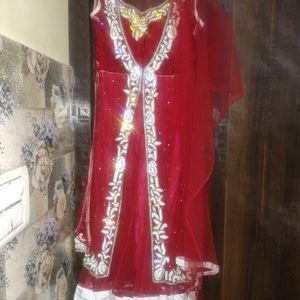 Anarkali Jacket Kurti Set