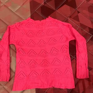 Crochet Pink Top