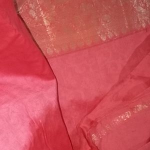 Baby Pink Colour Saree