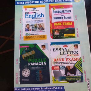 Combo Of Competitive Exam Book