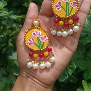 Preetiest Hand-painted Earrings