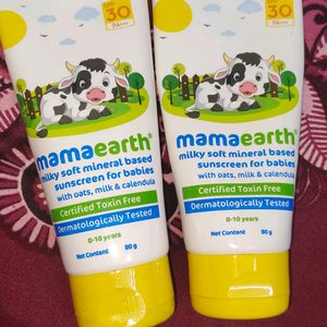 Mamaerth Sunscreen For Kids 0-10 Years