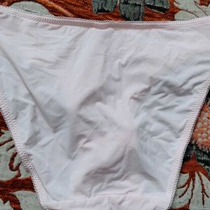 Soft Silk Baby Pink Brief For Women /Panty