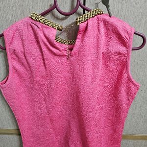 Pink Party Wear New Top