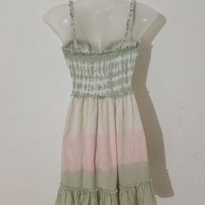 SPRING MEADOW TIE DYE DRESS