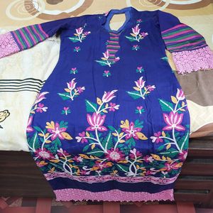 Price Drop For Today Kurti With Embroidery