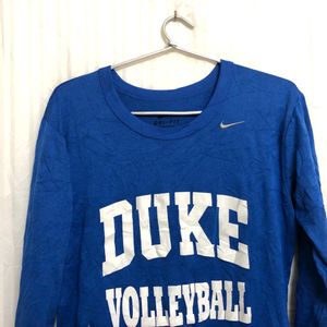 Nike Blue Long Sleeve T Shirt