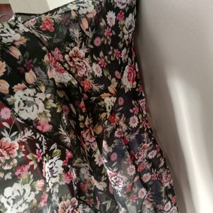 Flower Print Top