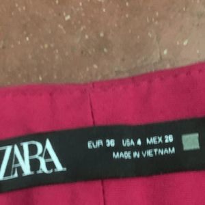 Zara Magenta Trouser