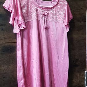 Baby Pink Night Dress