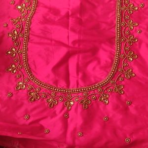 Maggam Work Unstitched Blouse Pieces