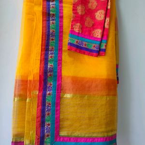 Sale Border Design Saree