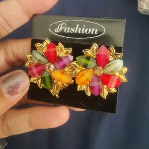 Stud & 4 Rings Combo @offer @90 Rs