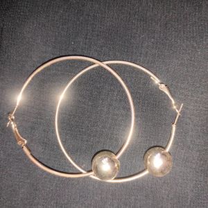 Gold Platted Hoop Earrings