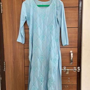 Long Kurti With Embroidery