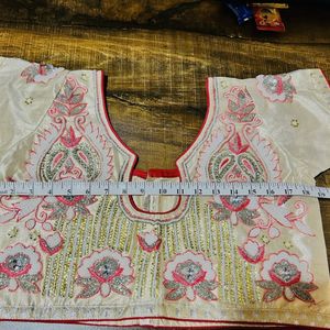 Heavy Bead Work Blouse