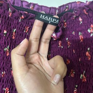 Harpa floral print top