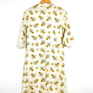 Off White With Printed Kurtas (Women's)