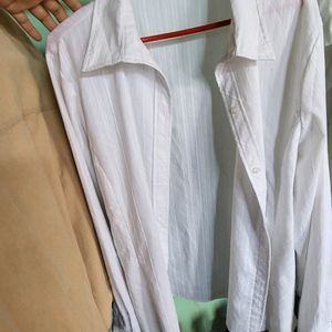 White Collar Shirt