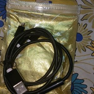 3-1 Charging Wire With Car Adaptor ||