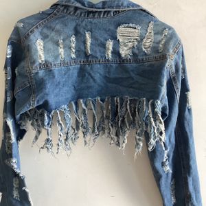 Crop Denim Jacket