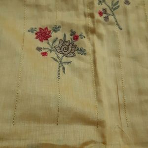 Cotton Catalog Piece With Embroidery