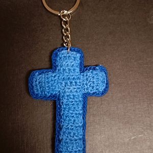 Cross Keychain