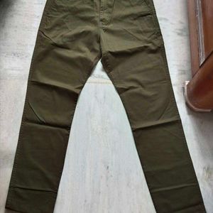 Highlander Olive Colour Formal Pant