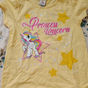 Unicorn Girls T Shirt.