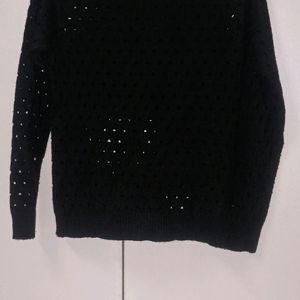 Cut Work Sweater