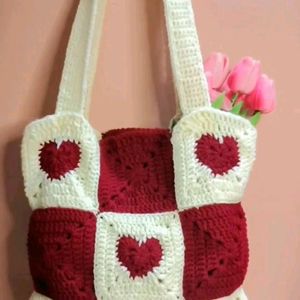 Crochet ❤️ Tote Bag